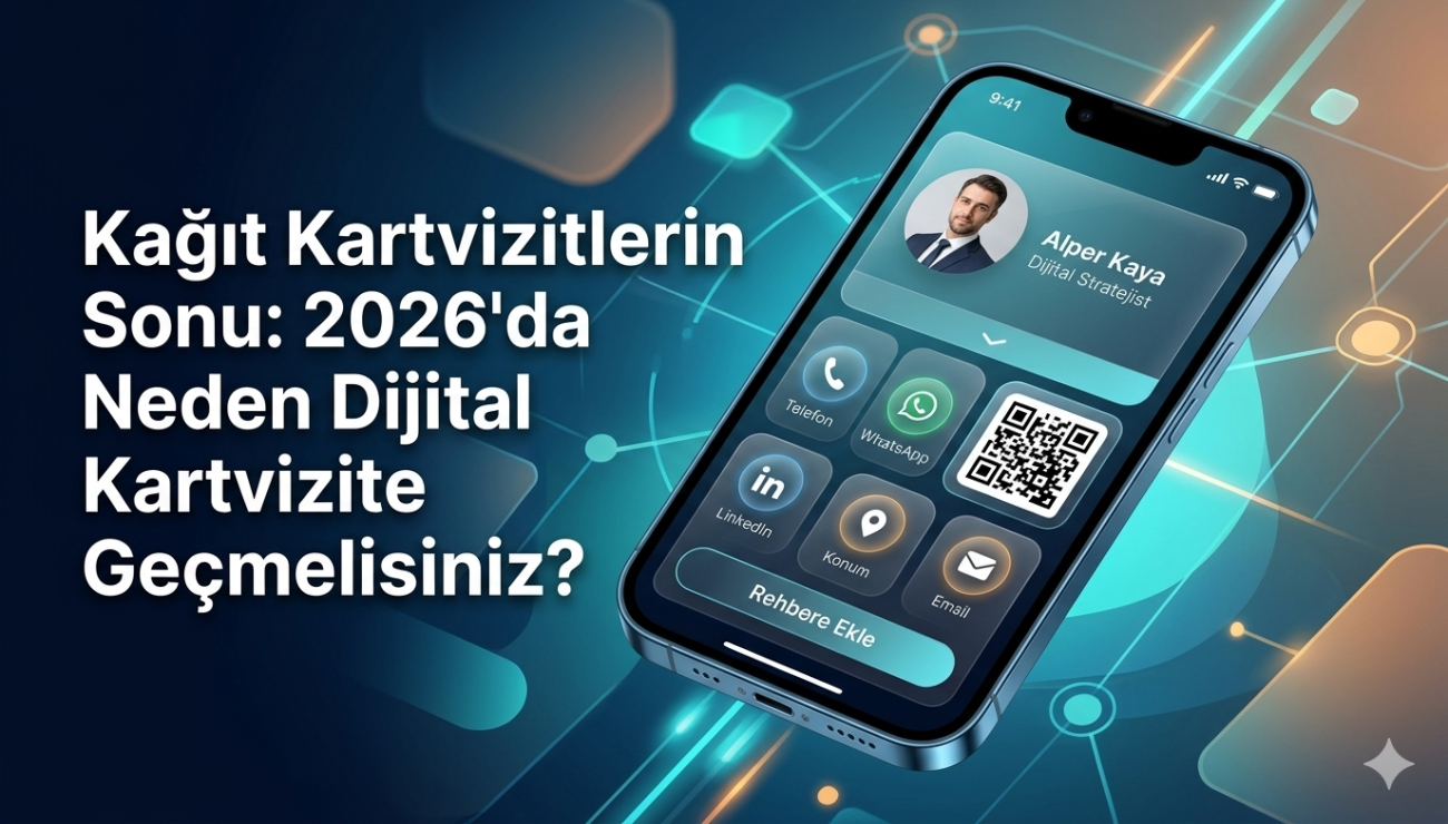 💡 Dijital Kartvizitinizle "İlk Temas" Etkisini Artırın: Apple ve Google Wallet Entegrasyonu